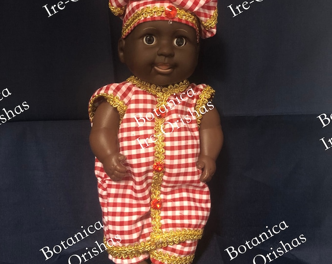 Ibeyis Jimaguas ibeyi doll Shango ginga religion yoruba santeria orula