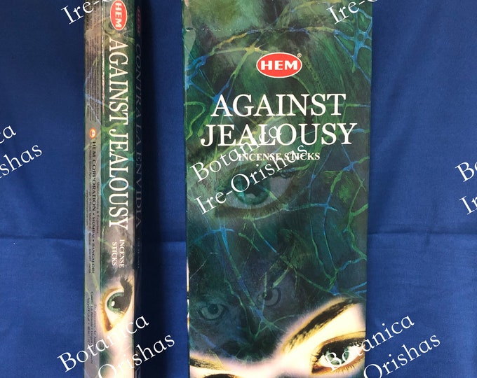 Incienso Contra la envidia Against Jealousy incense  6 packages 20 stick