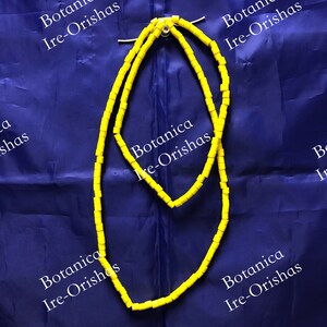 Collar Eleke de Osun Oshun Ochun Nigerian tradicional yoruba santeria orula