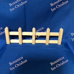 Cerca Cerquita en madera wooden small fence yoruba santeria orula