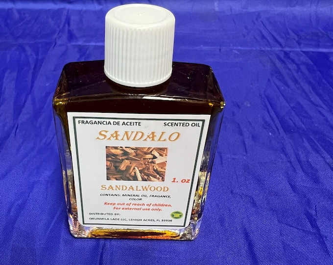 Oil Aceite Sandalo Sandalwood yoruba santeria orula
