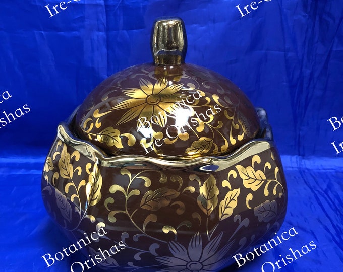 Sopera tureen de Oya Olla religion yoruba ifa santeria