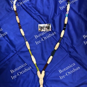 Collar Ogbe yono grande Ogbeyono religión yoruba ifa Santería