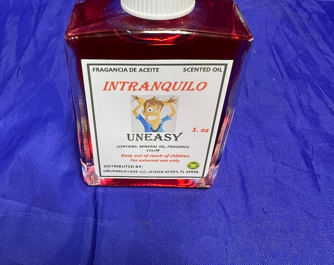 Oil, Aceite intranquilo uneasy religion yoruba santeria ifa
