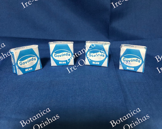 4 AÑIL Indigo AMBALA Govinda SQUARES religion yoruba ifa africana santeria