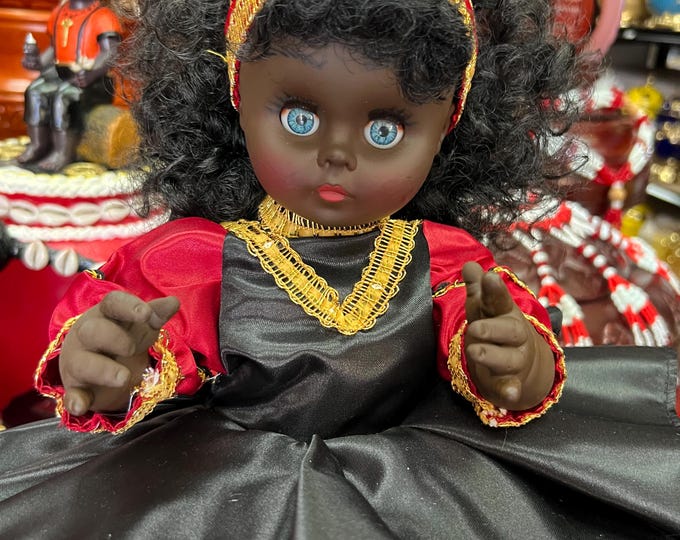 Doll Muneca Elegua Eleggua  Fina Elegant religion yoruba ifa Santeria