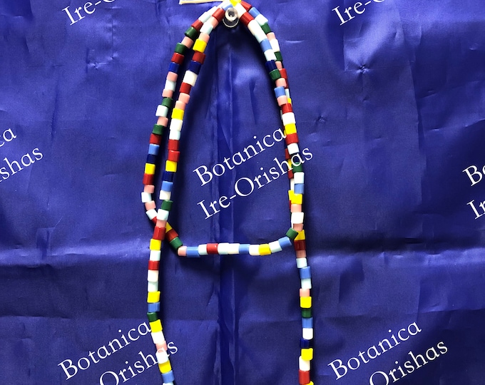 Collar Eleke de Osain Ozain tradicional yoruba santeria orula