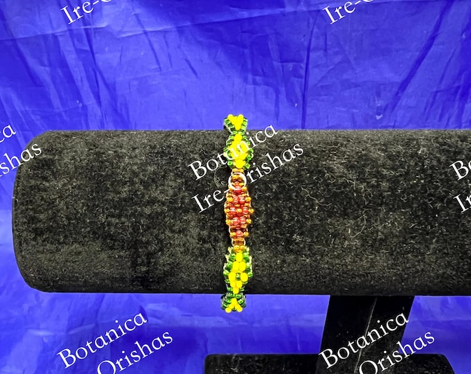 Ilde ide elastizado de Orula con Oya Olla santeria religion yoruba