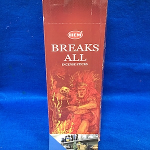 Incienso incense stick breaks All Quiebra Todo