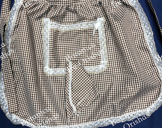 Delantal, Apron de Oya Olla en ginga religion yoruba ifa santeria