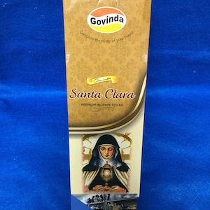 Incienso incense stick SANTA CLARA