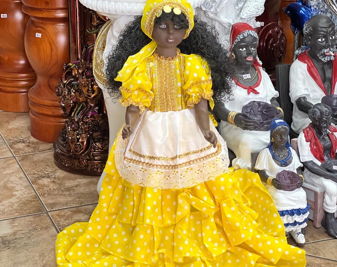 Doll Muneca Oshun Ochun Gr Fina Elegant religion yoruba ifa Santeria