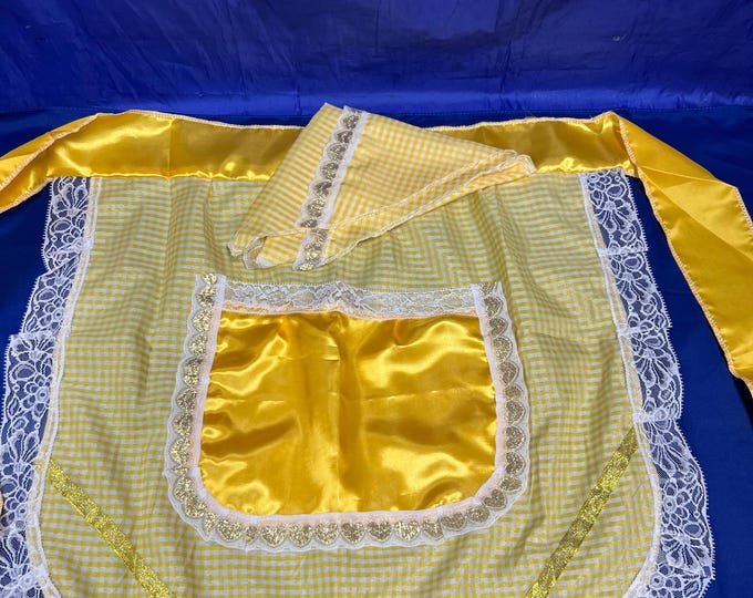 Delantal Delantar  Apron de Oshun Ochun en ginga religion yoruba ifa santeria