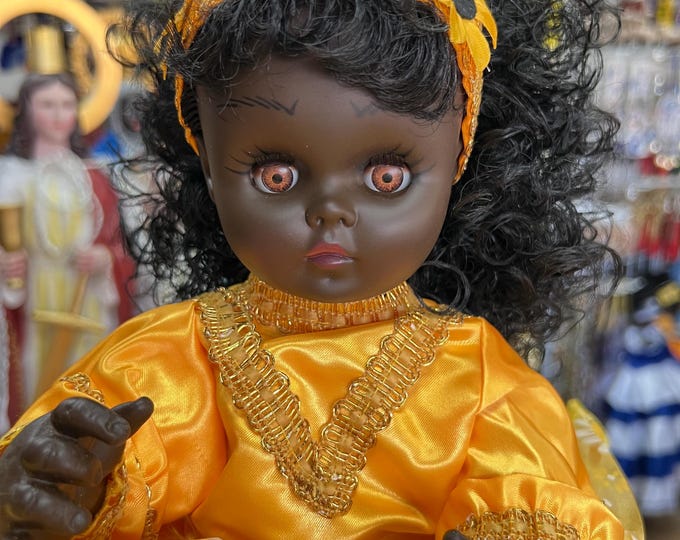 Oshun Ochun Doll Muneca  Fina Elegant Elegante religion yoruba ifa Santeria