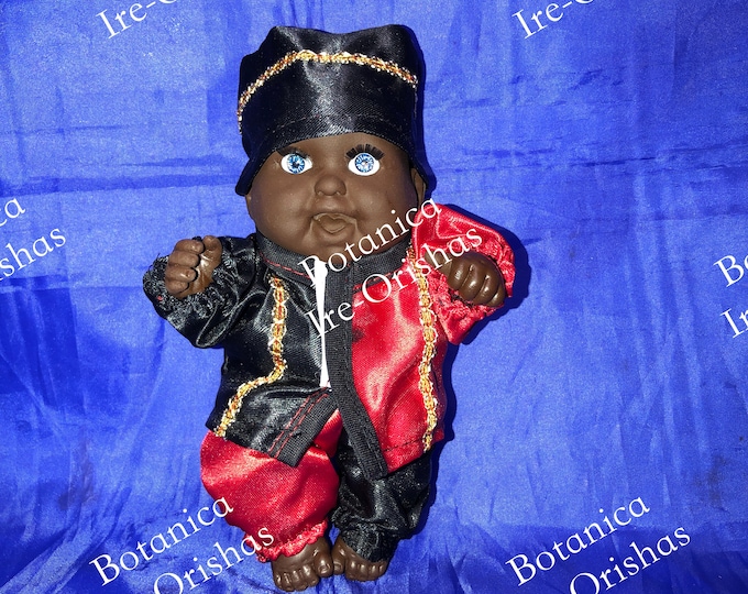 Jimaguas ibeyi doll Elegua Eleggua chiquito small religion yoruba santeria orula