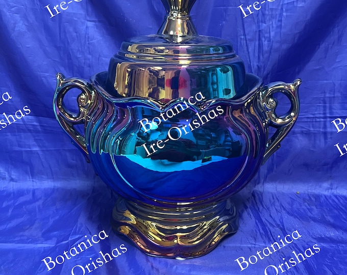 Sopera Tureen tinaja de Yemaya TORNASOL religion yoruba ifa santeria