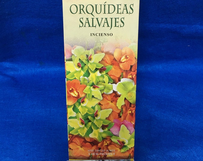 Incienso incense stick Orquídeas Salvajes, Wild Orchids