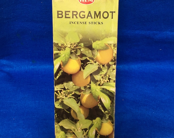 Incienso incense stick Bergamot, Bergamota