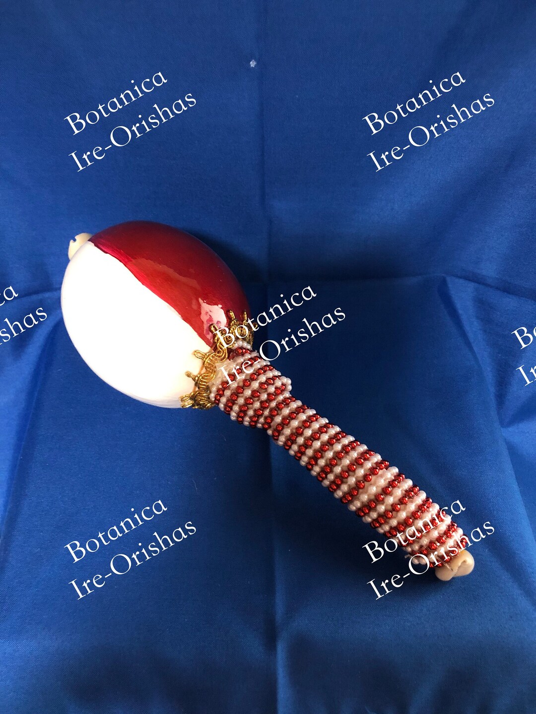 Maraca Noise Maker De Shango Chango Religion Yoruba Ifa Etsy