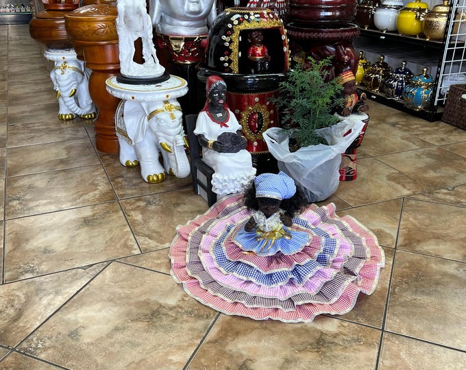 Doll Muneca 7 colores  Siete Potencias Fina Elegant Elegante religion yoruba   Santeria