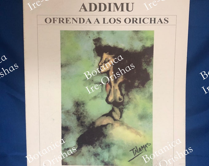 Libro Addimu Ofrenda a los Orishas Religion yoruba santeria ifa