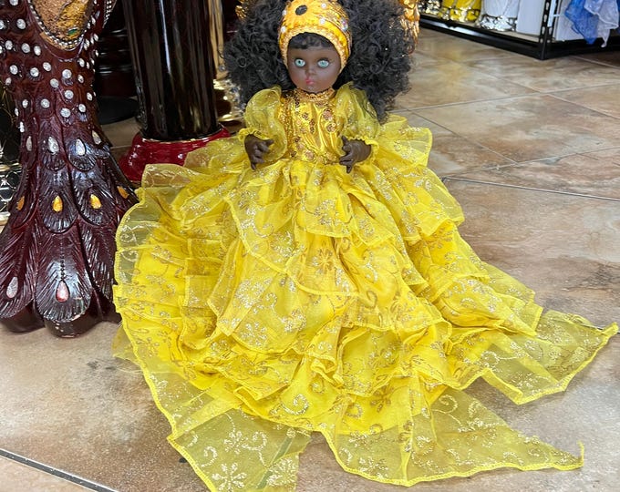Oshun Ochun Doll Muneca  Fina Elegant Elegante religion yoruba ifa Santeria
