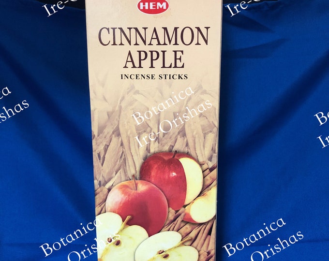 Incienso incense Canela Manzana Apple Cinnamon 6 packages 20 stick