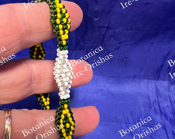 Ilde ide elastizado Orula con Obatala Obbatala santeria religion yoruba