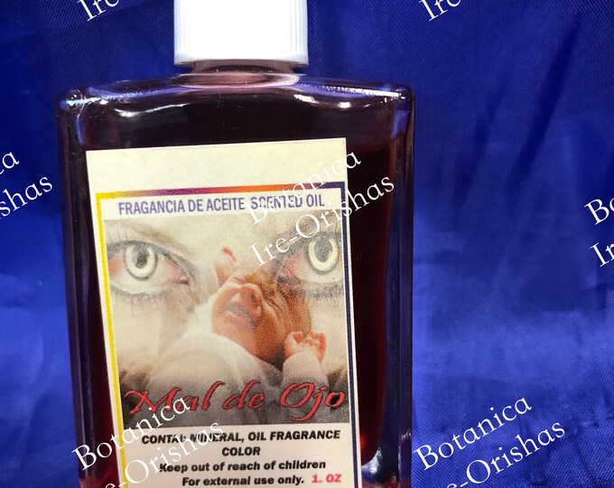 Oil Aceite Mal de Ojo  yoruba santeria orula