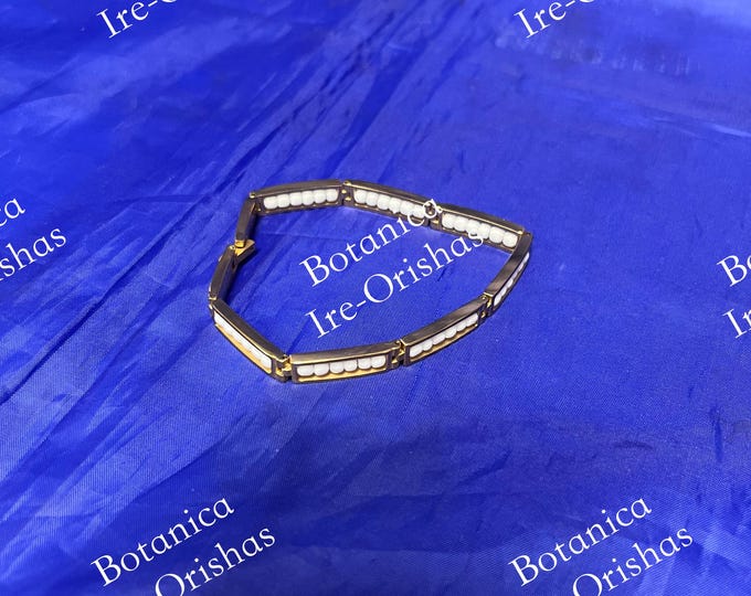 Obatala Obbatala Ide Idde Ilde Stainless steel dorado gold color religion yoruba ifa santeria