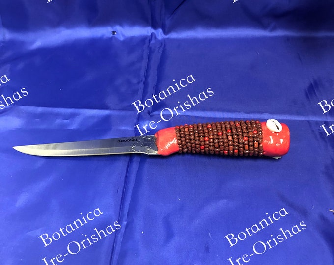 Cuchillo knife de Oya Olla Santos Orishas religion yoruba ifa Santeria