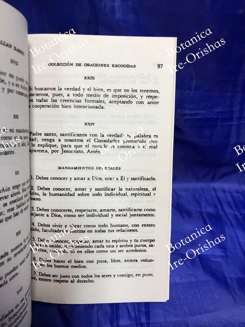 Libro Colección de Oraciones Escogidas ifa santeria yoruba santeria Bild 3