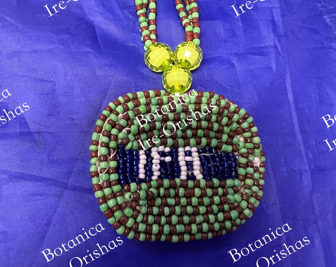 Collar Eleke de Orula Orunmila tradicional Isese yoruba santeria orula