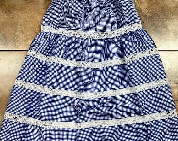 Saya Salla Falda Yemaya de Guinga Azul religion yoruba ifa santeria palo