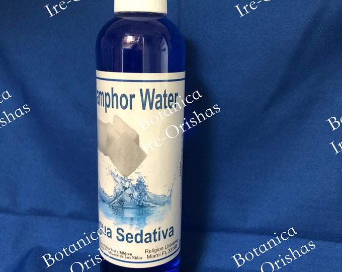 Bano y Despojo Agua Sedativa Camphor water RELIGION yoruba IFA