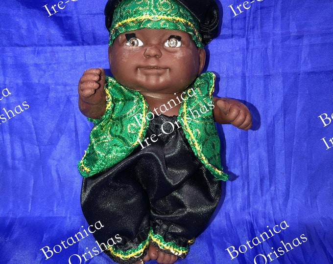 Jimaguas ibeyi doll Ogun Oggun chiquito small religion yoruba santeria orula