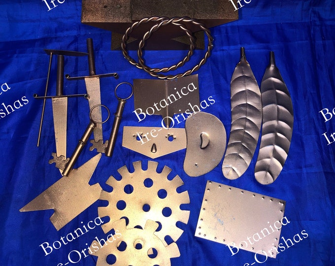 Herramientas tools of Obba religion yoruba ifa orula orunmila