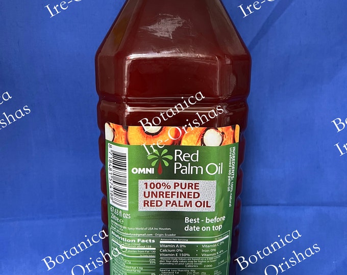 100% Manteca Corojo 2LT / Red Palm Oil 67.63oz