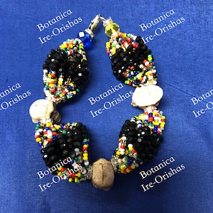 Ide/Idde/Ilde Palo Muerto de 18 Hilos fino cristal  YORUBA IFA SANTERIA