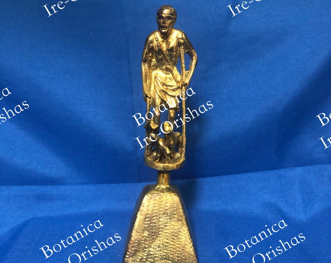 Campana de San Lazaro en bronze religion yoruba ifa santeria