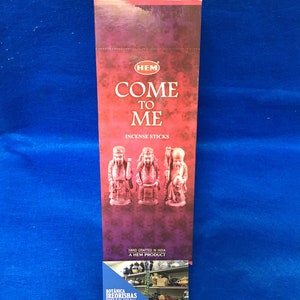 Incienso incense stick Como to Me, Ven a Mi
