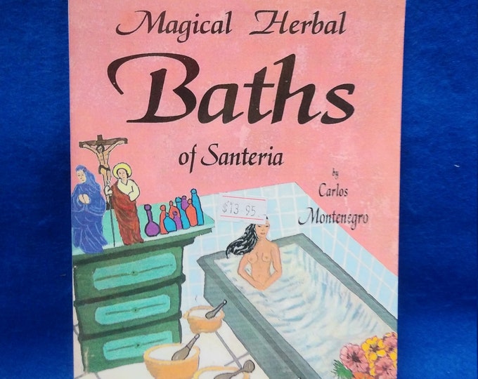 Book Magical Herbal Bath of Santeria religion yoruba santeria orula