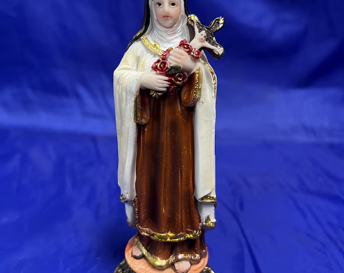 Monja Estatua statue Santa Teresa Tereza Monja Nun de 5 pulgadas.religión yoruba ifa santeria