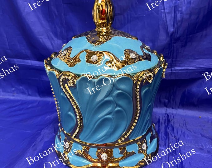 Sopera Tureen tinaja de Yemaya Asesu religion yoruba ifa santeria
