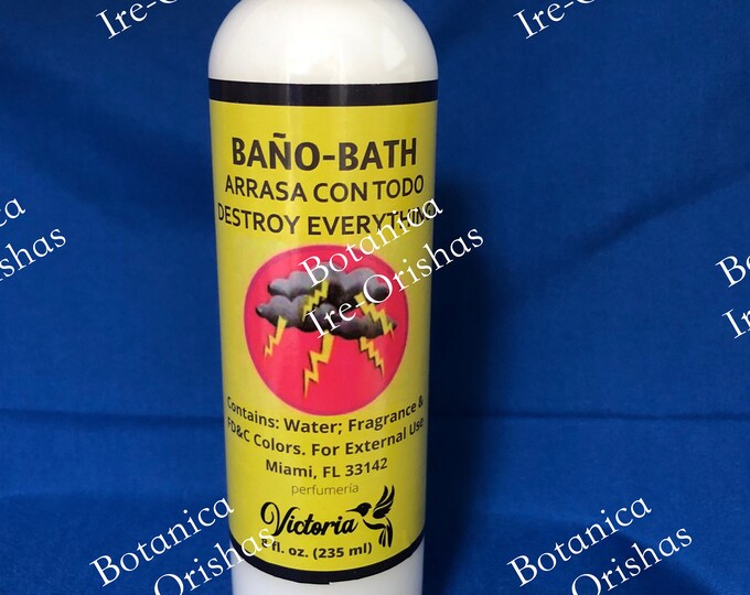 Bano Bath Arrasa con todo yoruba santeria orula