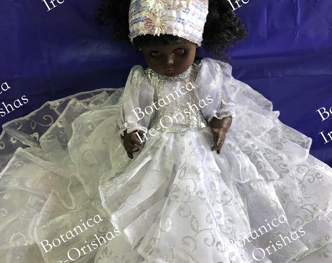 Doll muñeca Obatala Obbatala Fina Elegant religion yoruba ifa Santeria