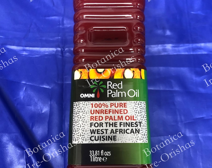 Manteca de corojo 1LT EPO red palm Oil ifa santeria religion yoruba