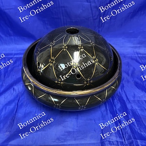 Tureen Sopera porcelana San Lazaro Obaluaye babalu aye ifa santeria religion yoruba