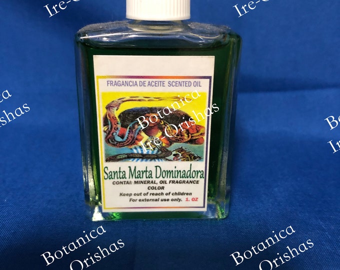 Oil Aceite Santa Marta Martha Dominadora religion yoruba santeria IFA