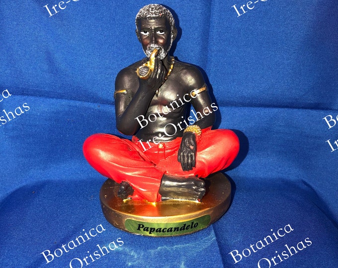 ESTATUA STATUE Papa Candelo Religion Yoruba IFA